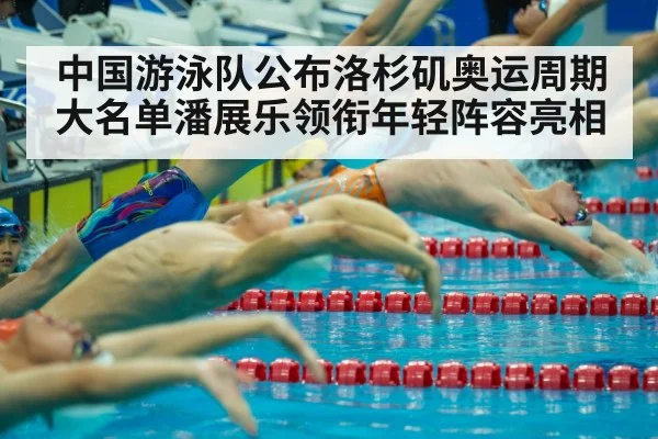 Chinese swimming team